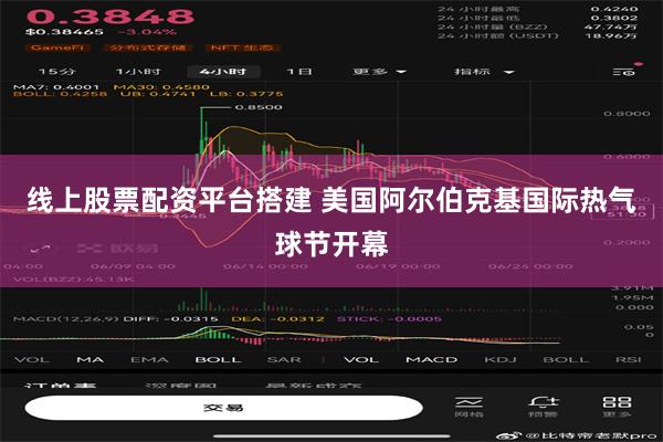 线上股票配资平台搭建 美国阿尔伯克基国际热气球节开幕