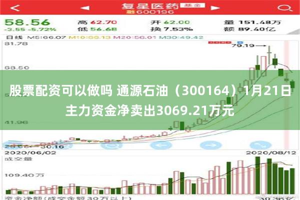 股票配资可以做吗 通源石油（300164）1月21日主力资金净卖出3069.21万元